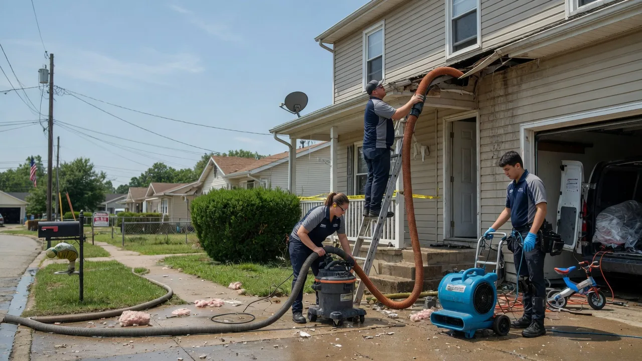 Water Damage Restoration in West Milton, OH near me